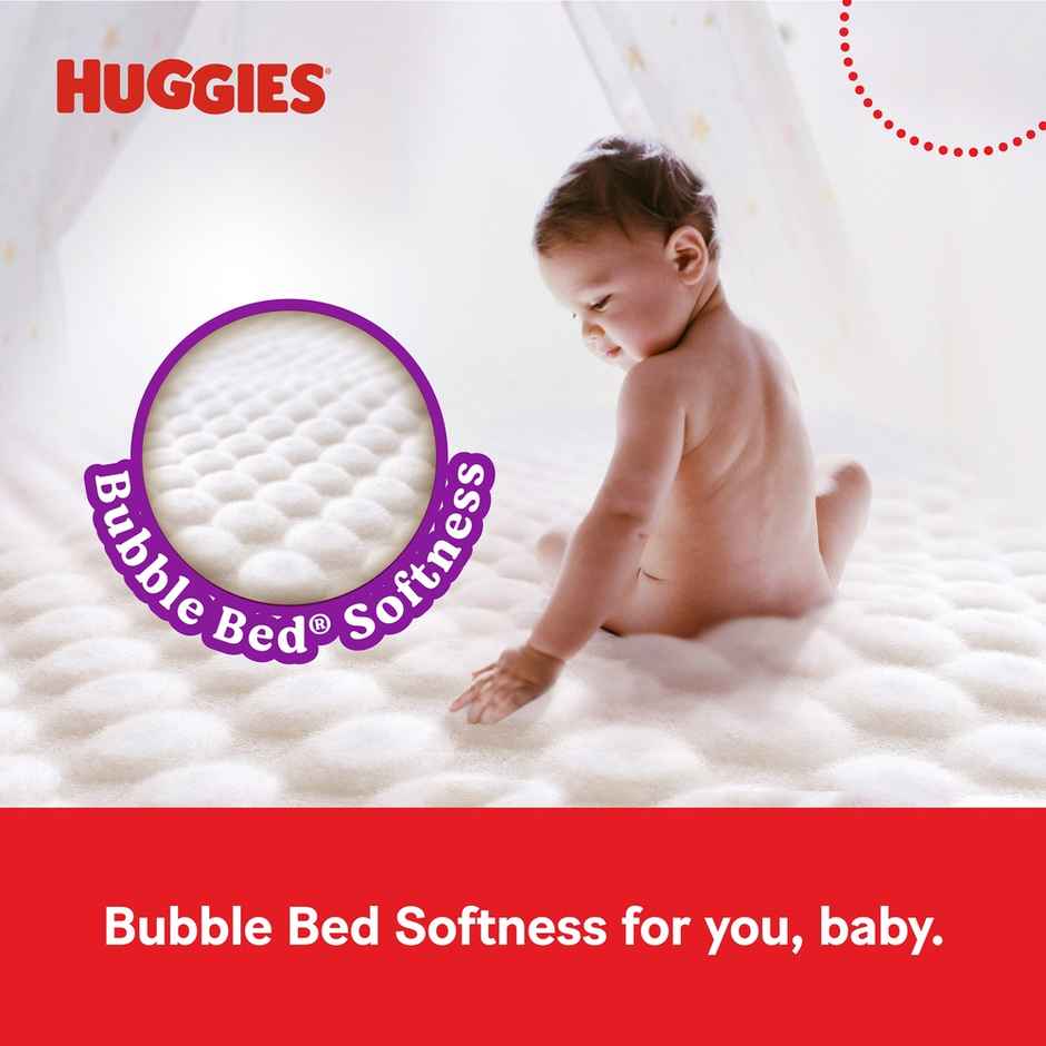 Huggies Complete Comfort Wonder Baby Diapers | Pant Style | L | 128 pcs