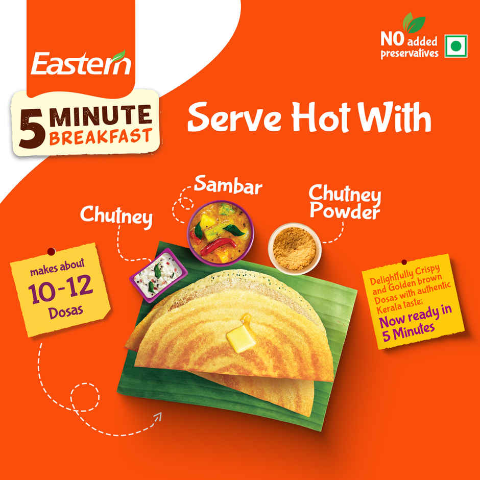 Eastern 5 Min Instant Breakfast Dosa Ready Mix
