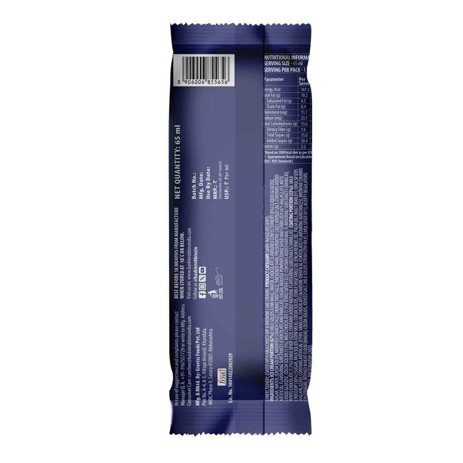 Baskin Robbins The Original Triple Chocolate Ice Cream Stick