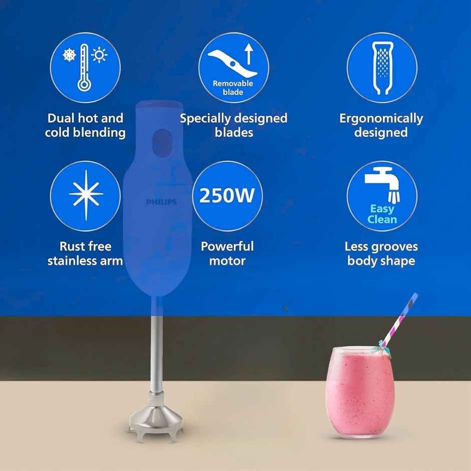 Philips ‎HL1655/00 250 W Hand Blender - Stainless Steel