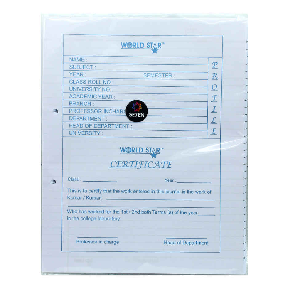 Ruled Sheets - High-Quality Paper | White