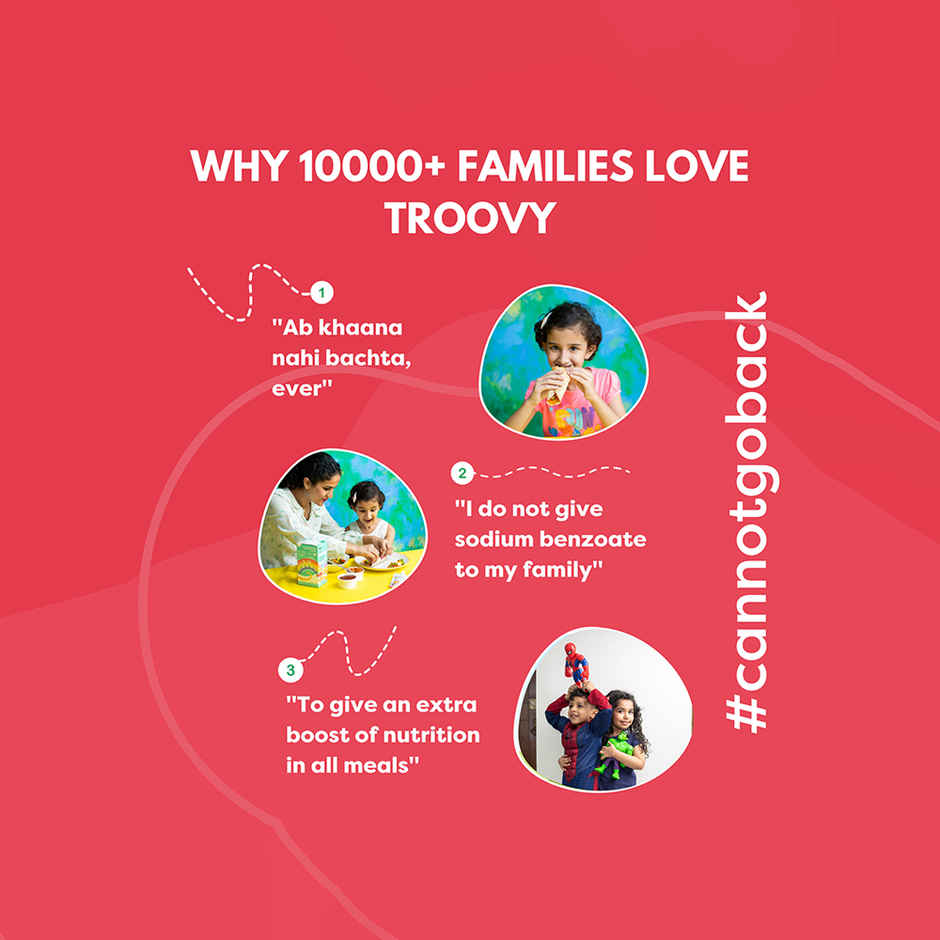 Troovy Healthy Tomato Sauce (Chemical-Free)