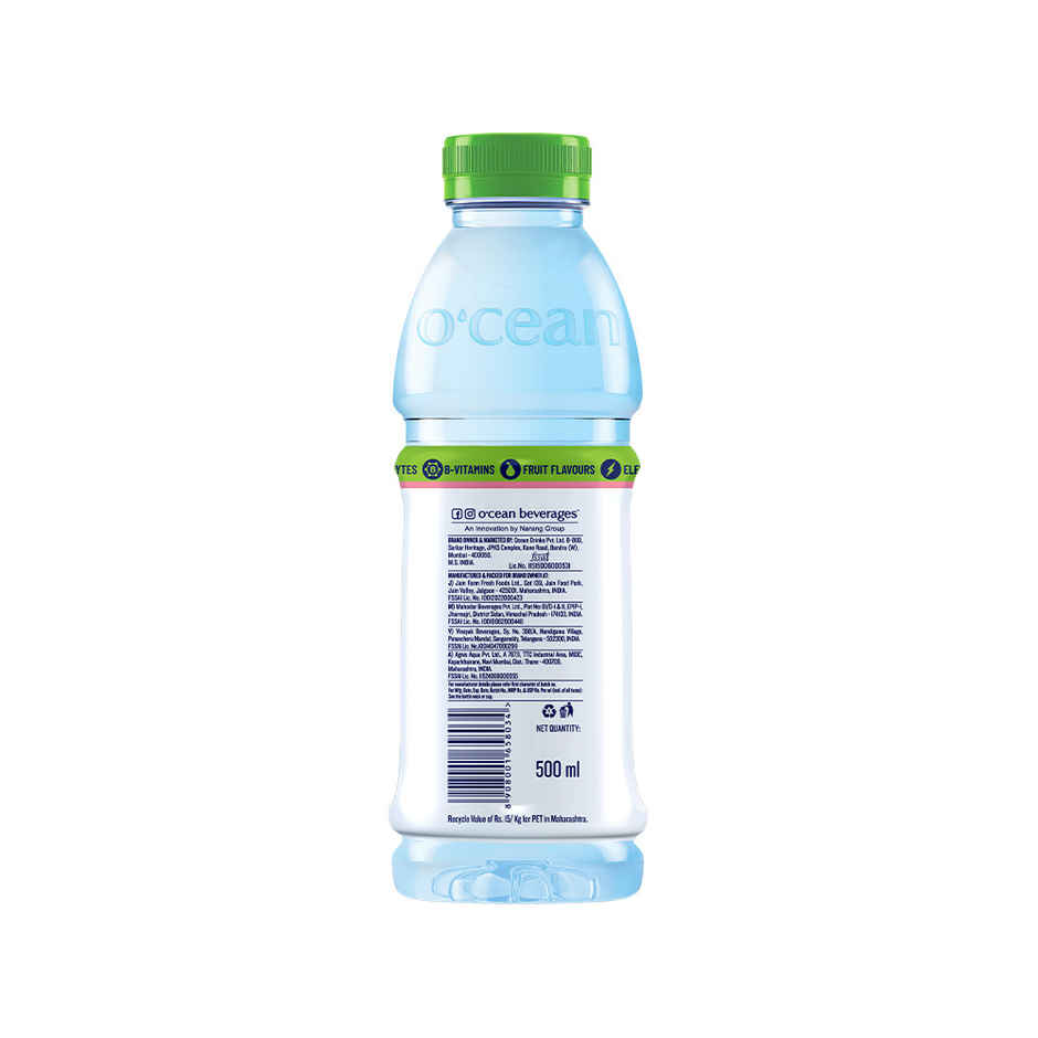 O'cean Beverages Pink Guava Flavoured Water