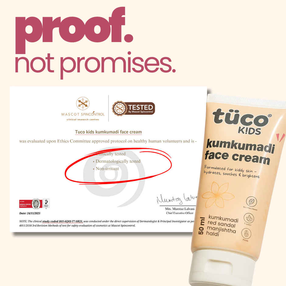 Tuco Kids Kumkumadi Face Cream