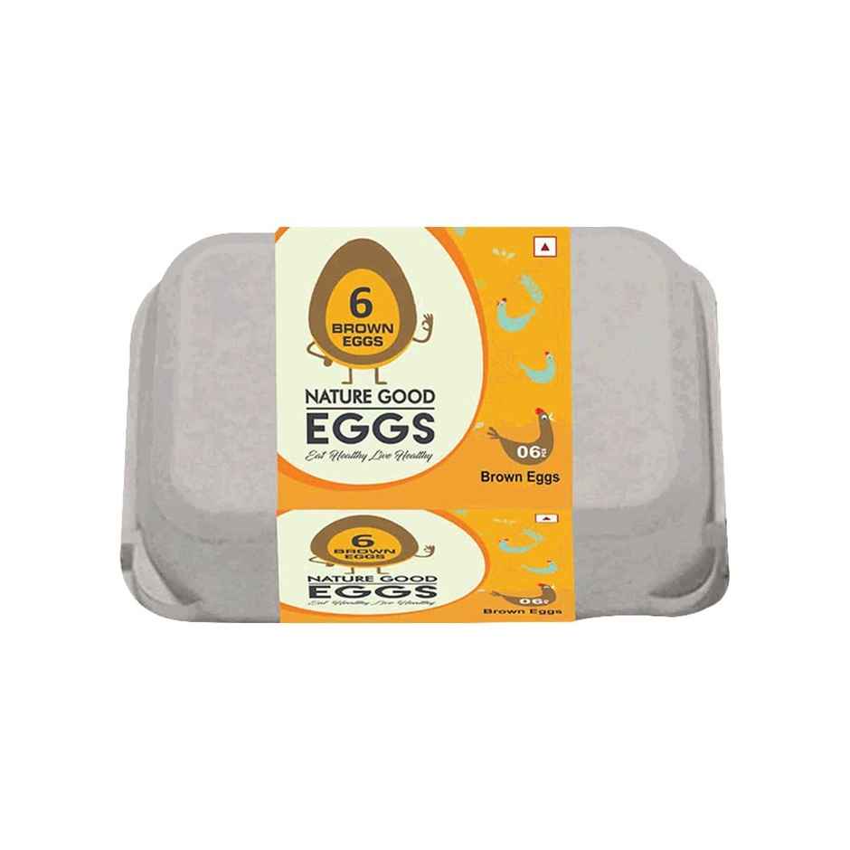 Natural Food Nature Good Brown Egg Tray