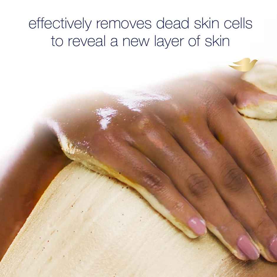 Dove Body Polish Scrub | Almond & Mango Butter | For Dry Skin | Get Soft & Smooth Skin