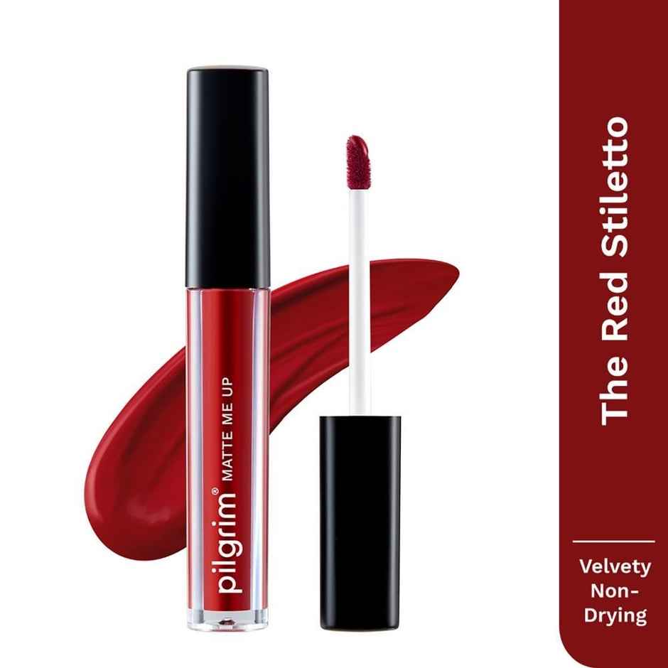 Pilgrim Matte Me Up! Liquid Lipstick | The Red Stiletto