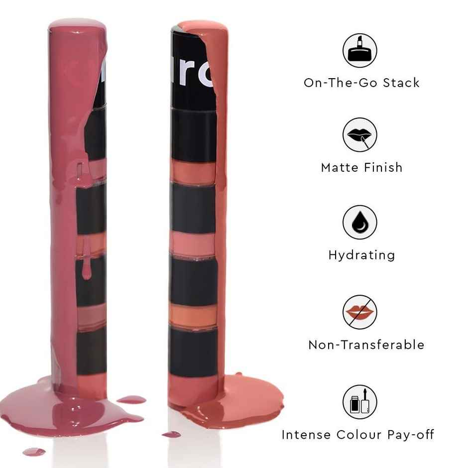 Kiro Four Play Non | Stop Airy Matte Liquid Lip | Supreme Quad