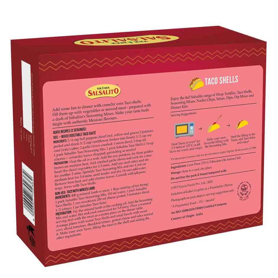 Tex Mex Salsalito Salsalito Taco Shell Mini