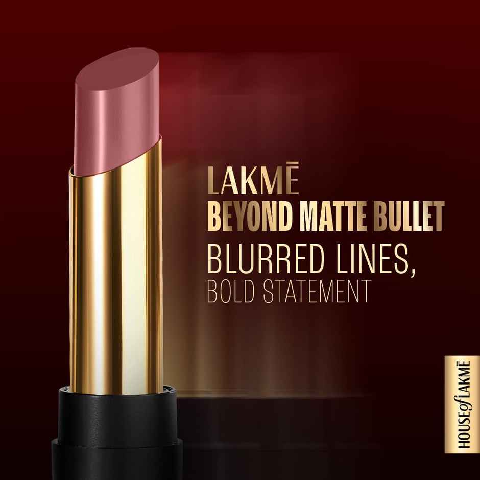 Lakme Absolute Beyond Matte Lip 302 NudeNectar