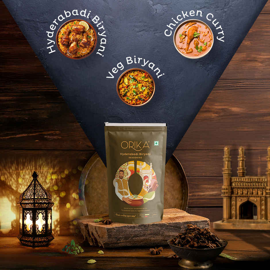 Orika Hyderabadi Biryani Seasoning | Biryani Masala