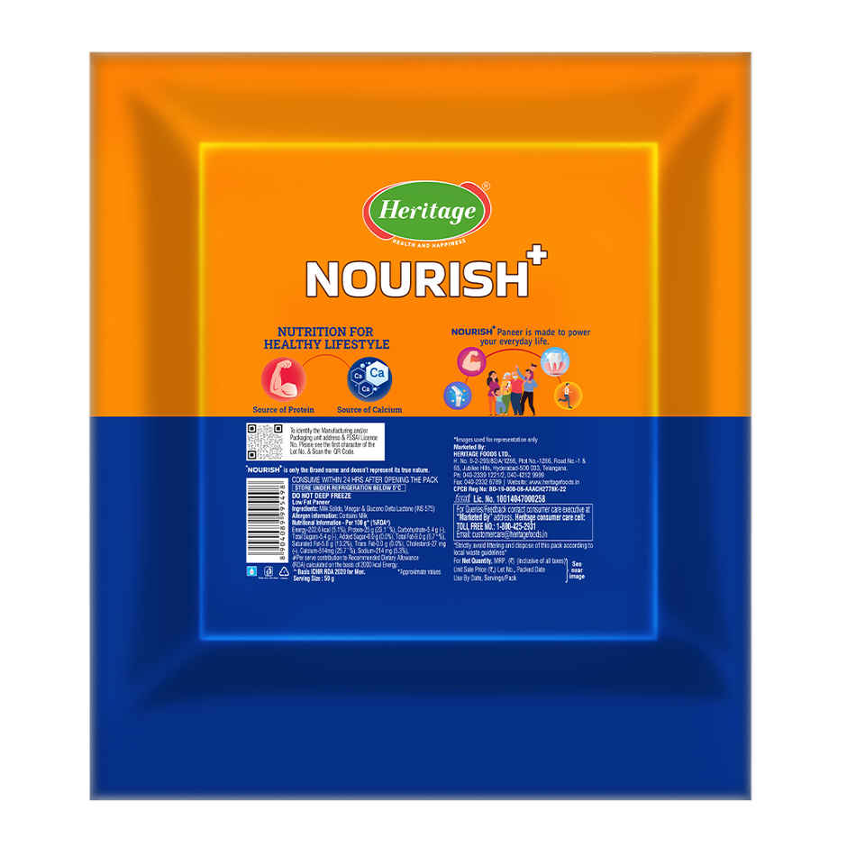 Heritage Nourish High Protein Paneer