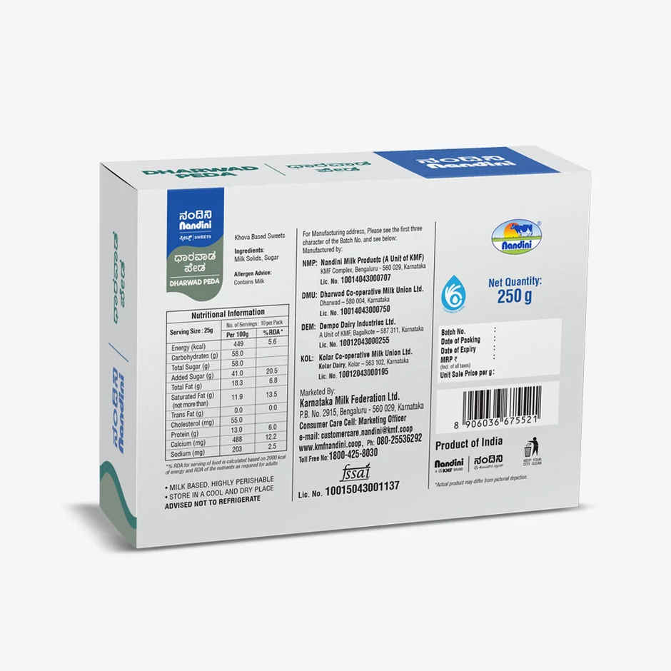 Nandini Dharwad Peda