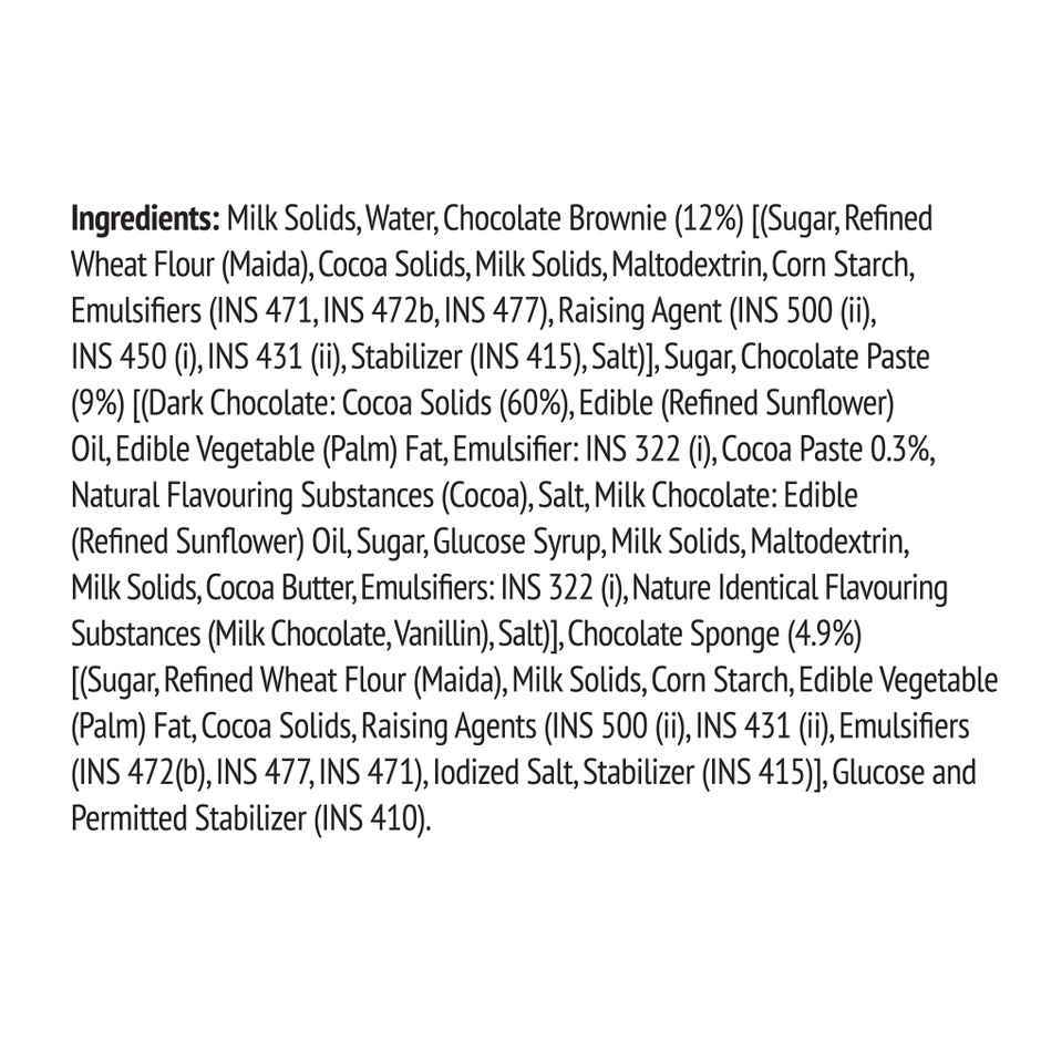 Call Me Chunky Choco Brownie Spells Ice Cream