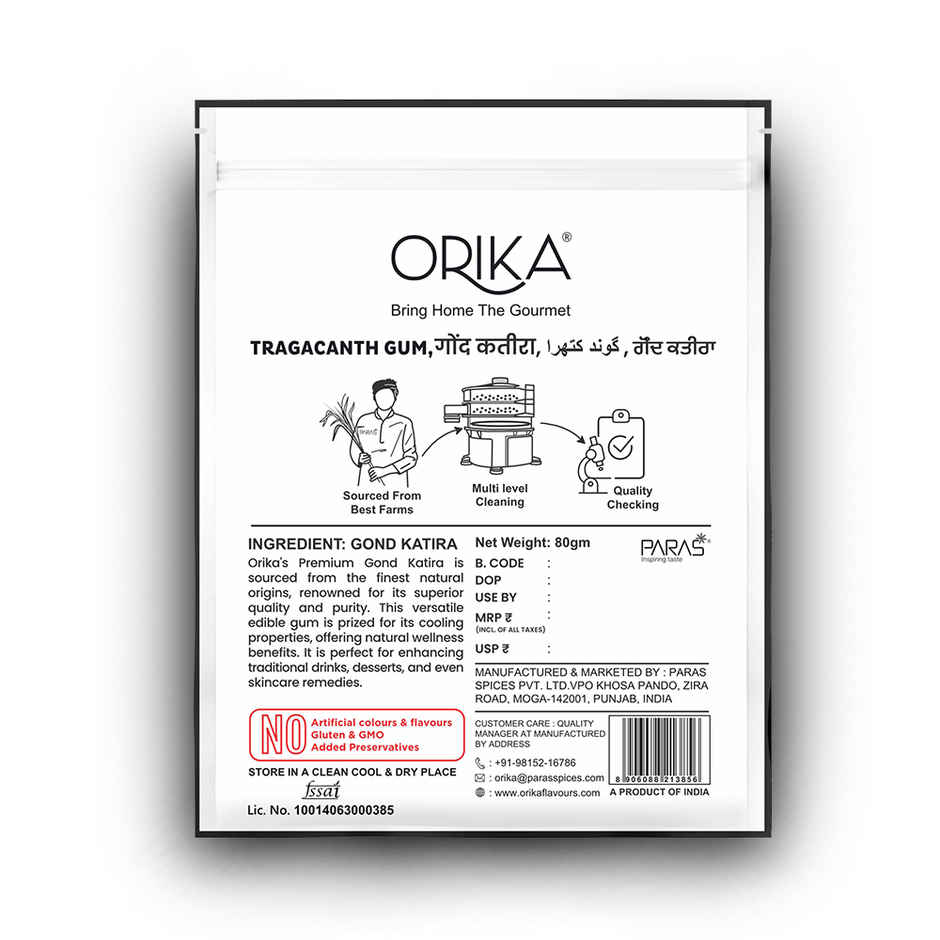 Orika Katira Gond | Tragacanth Gum