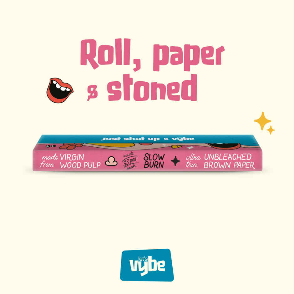 Lets Vybe Rolling Paper 33 Units Rolling Paper & Roaches