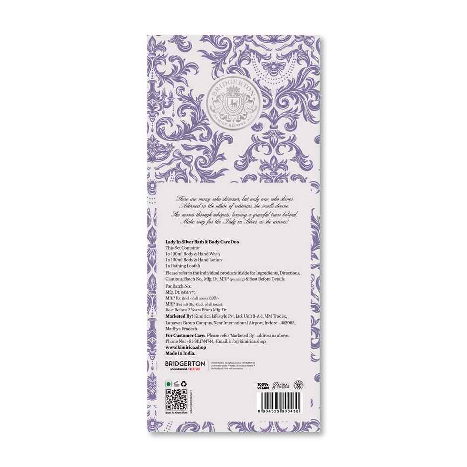 Kimirica Lady In Silver Bath & Body Duo