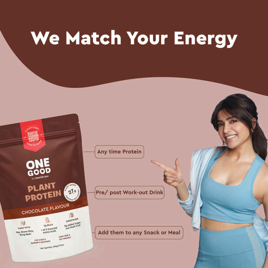 Nourish You Plant Protein - Chocolate