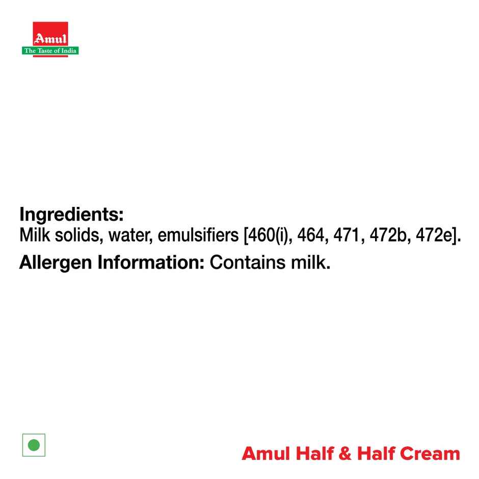 Amul Half And Half Cream