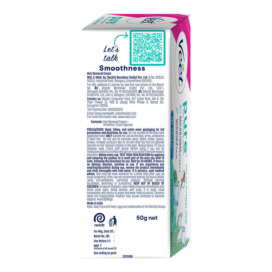 Veet Pure Hair Removal Cream - Dry Skin
