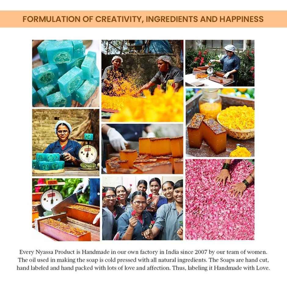 Nyassa Temple Mogra Handmade Soap