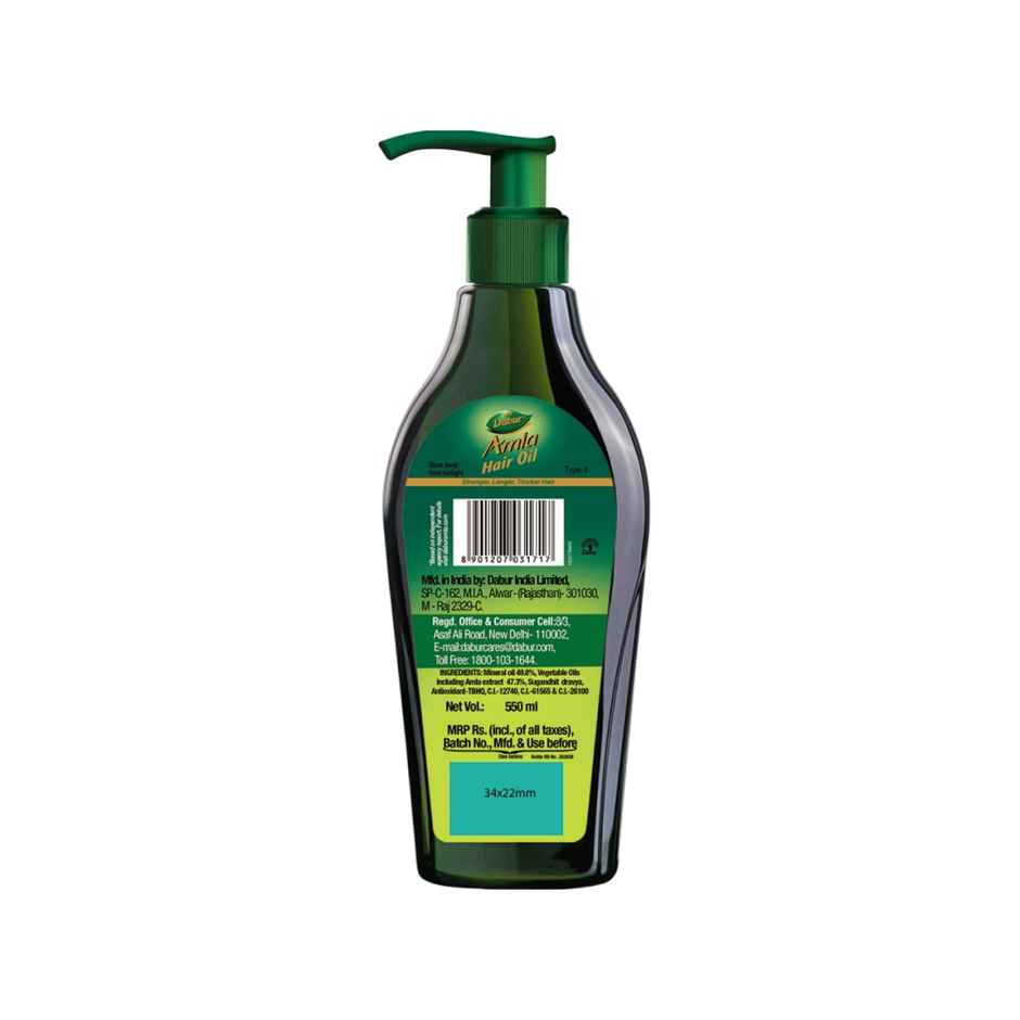 Dabur Amla Hair Oil 550mL