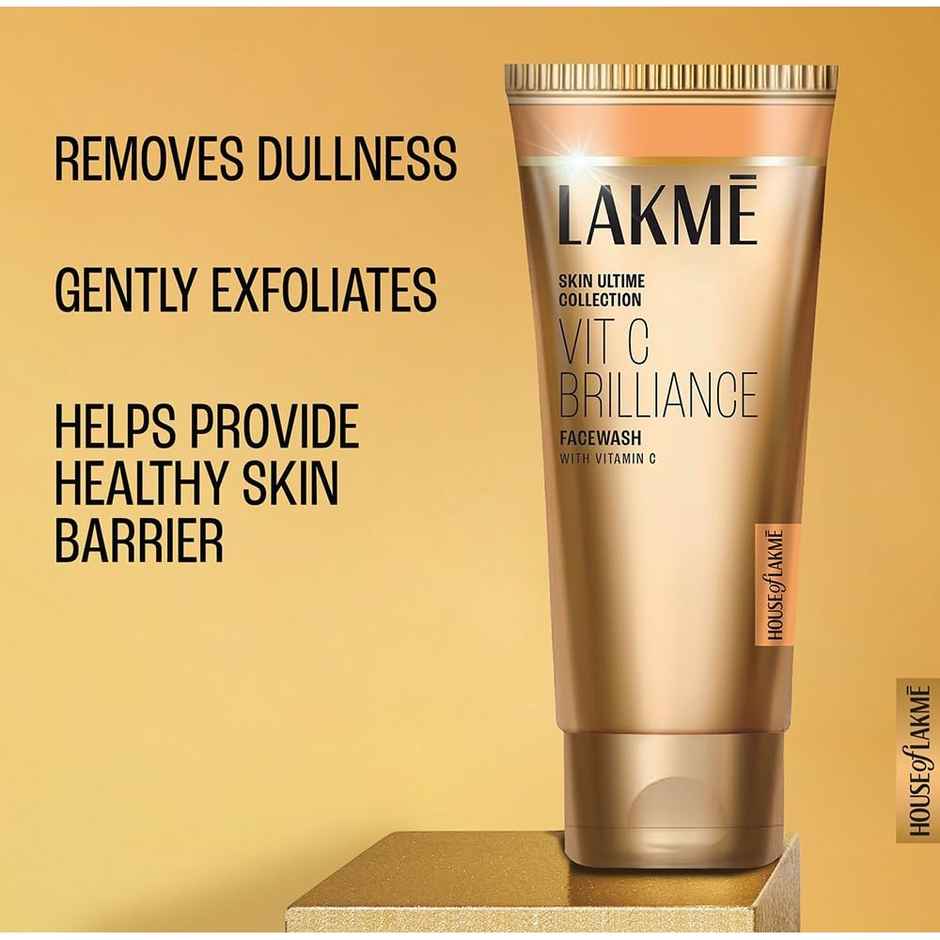Lakme Vitamin C Brilliance Facewash With Vitamin C Face Wash For Brighter Skin