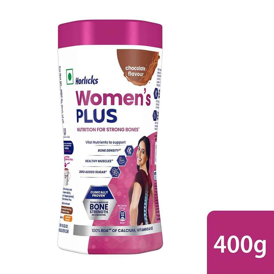 Horlicks Women's Plus Chocolate Drink Mix