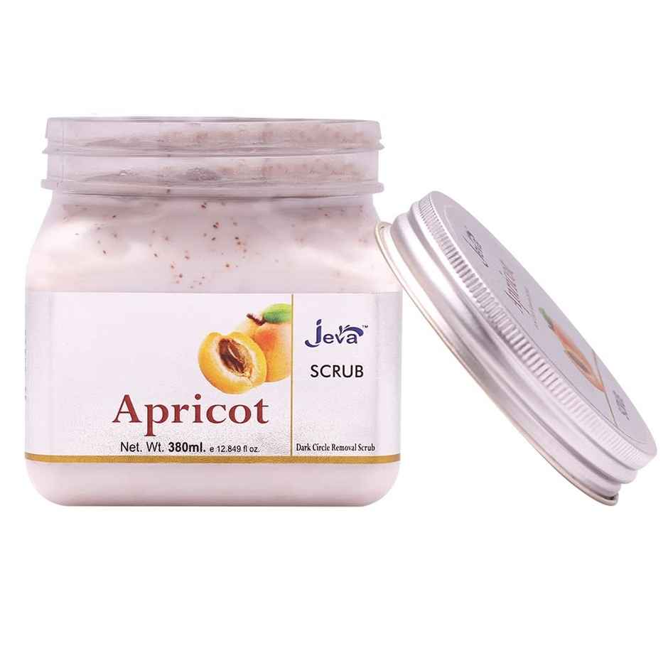 Jeva Apricot Body Scrub - Exfoliating & Dark Spot Reducing Gel for Radiant Skin