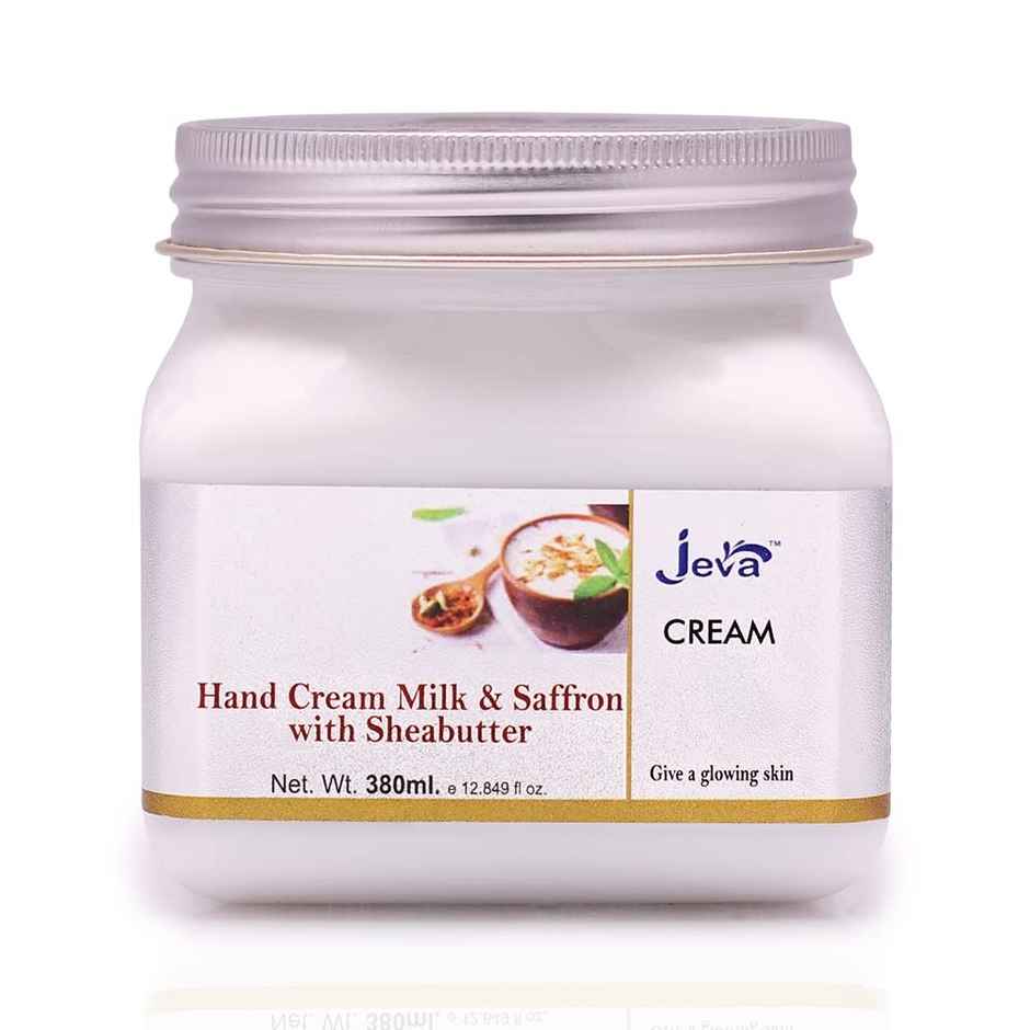 Jeva Milk & Saffron Hand Cream With Shea Butter
