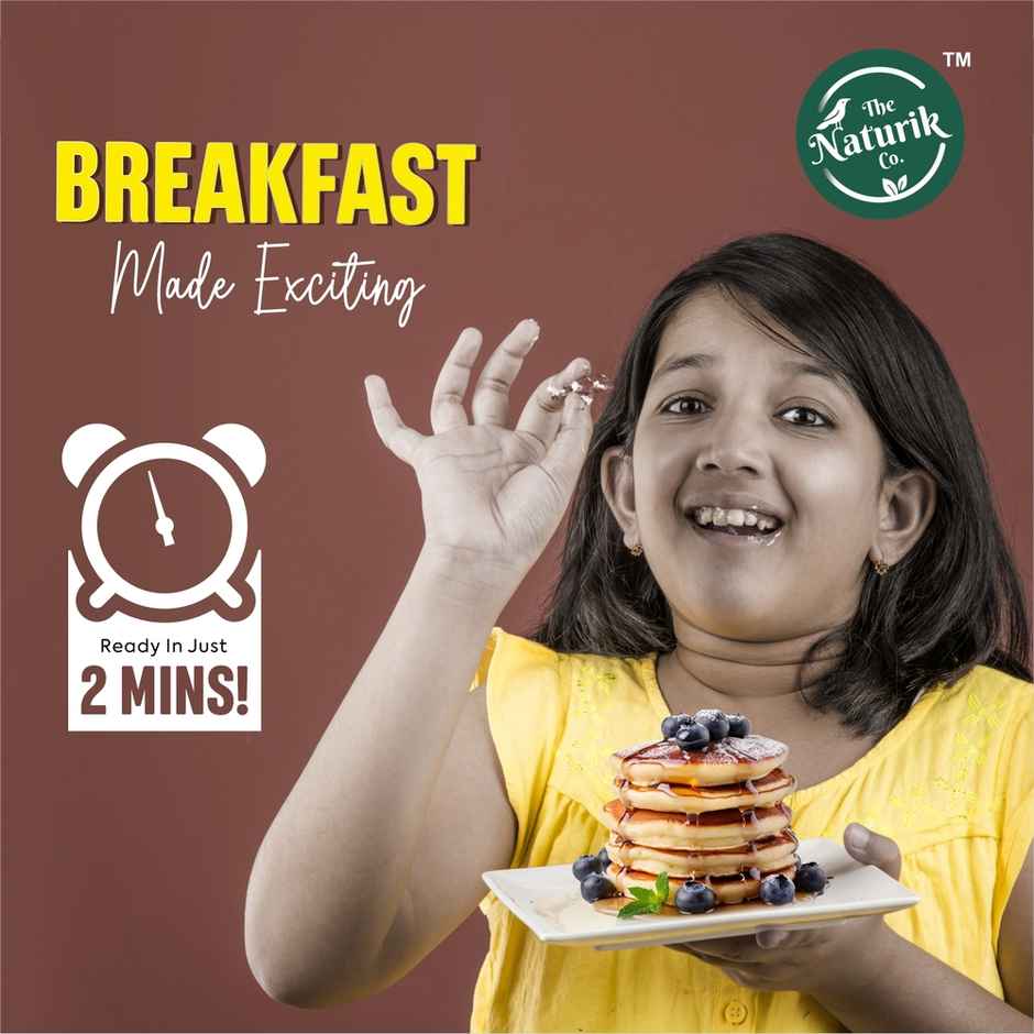 The Naturik Co High Protein Millet Pancake Double Chocolate