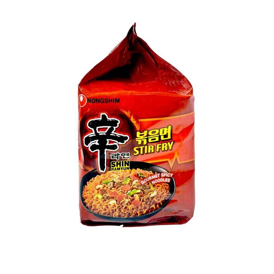 Nongshim Shin Ramyun Stir Fry Chicken Noodles | 5 In 1 | 655 Gm