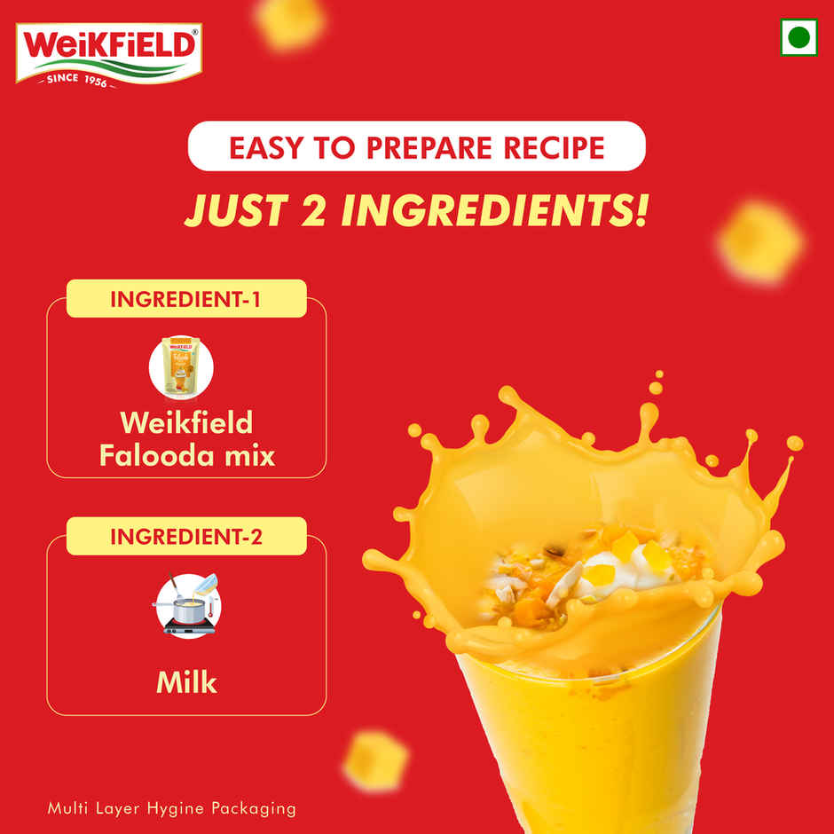 Weikfield Mango Falooda Mix Instant Falooda Mix Carton