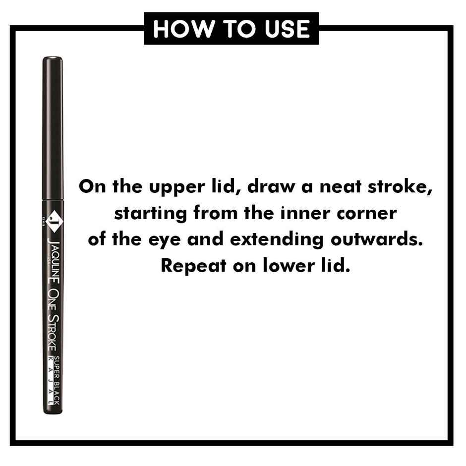 Jaquline USA OneStroke Super Black Kajal Twin Pack