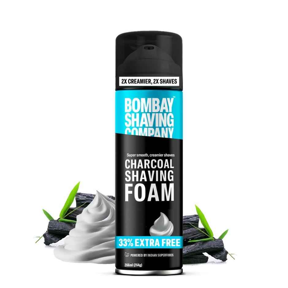 Bombay Shaving Company Charcoal Shaving Foam For Men