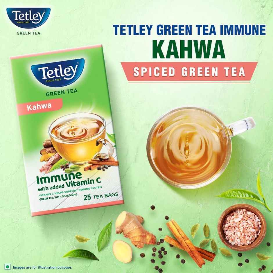 Tetley Kashmiri Kahwa Green Tea