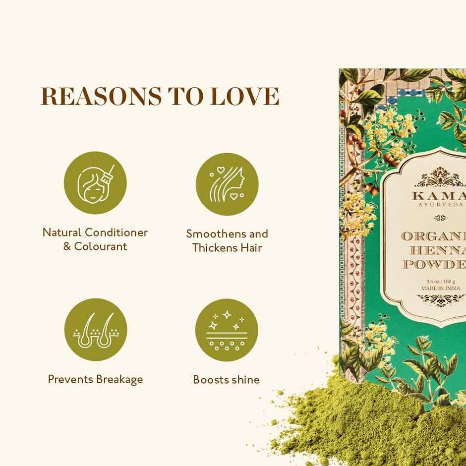Kama Ayurveda Organic Henna Powder