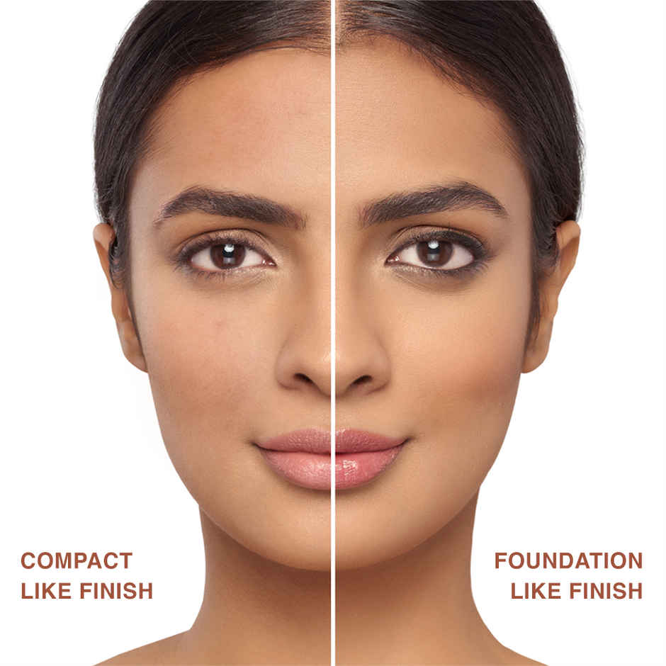 Lakme 9To5 Unreal Dual Cover Pressed Powder 2 In 1 Compact + Foundation - 10 Ivory