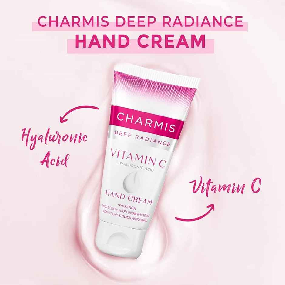 Charmis Deep Radiance Hand Cream With Vitamin C And Hyaluronic Acid