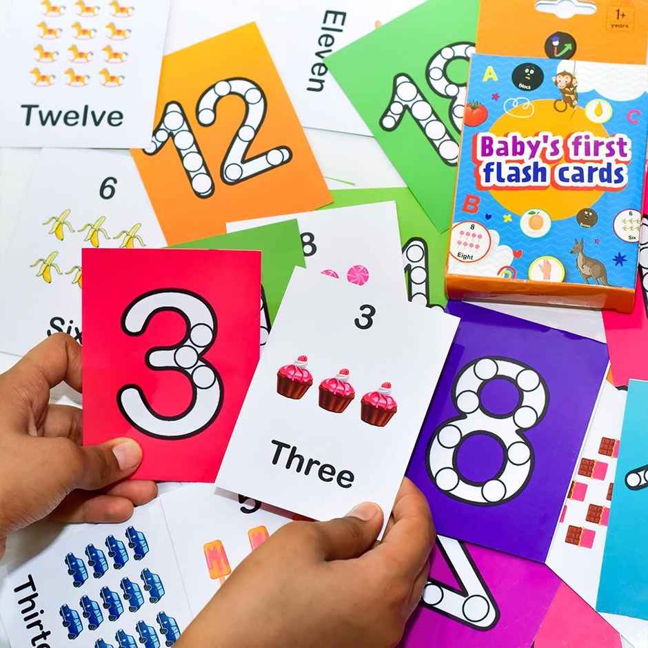 ilearnngrow Baby's First Numbers Flash Cards
