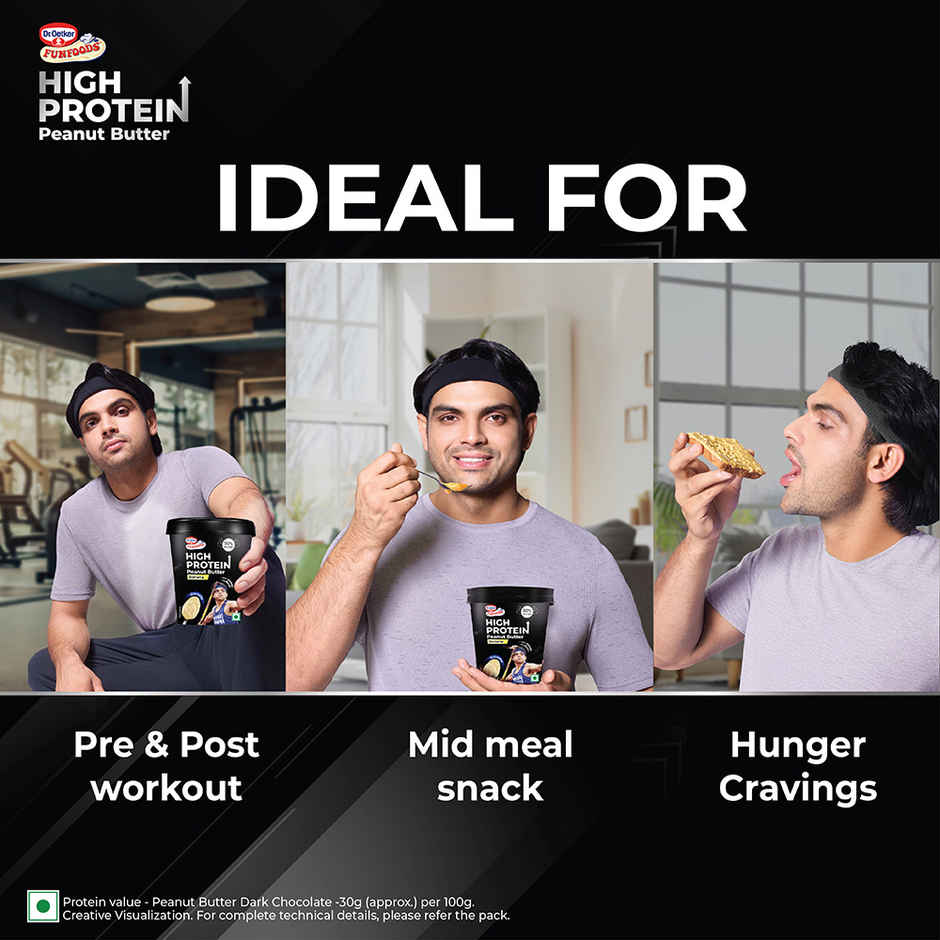 Dr. Oetker FunFoods High Protein Peanut Butter Banana Crunchy