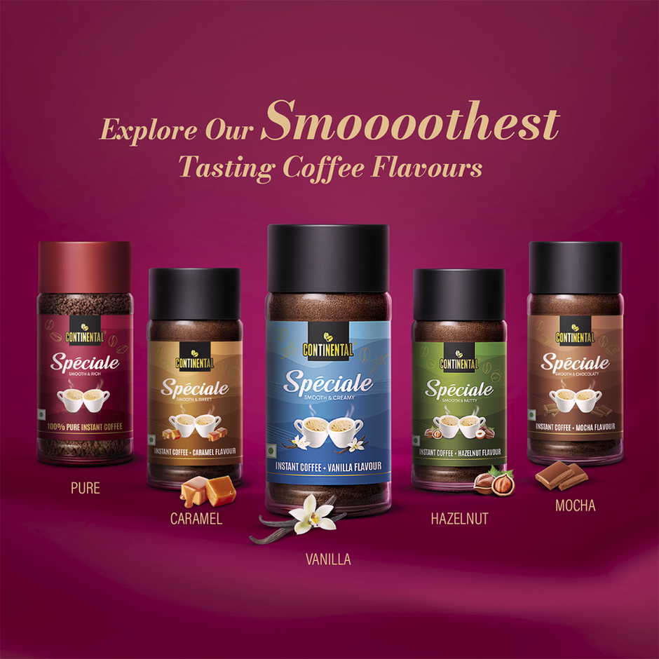 Continental Speciale Instant Coffee - Vanilla | Jar