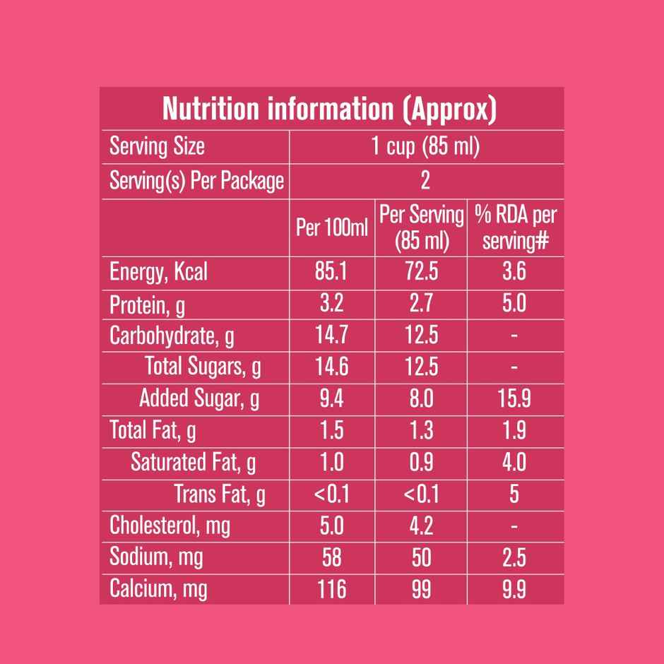 Cavins Rose Flavoured Milk | Tasty & Refreshing