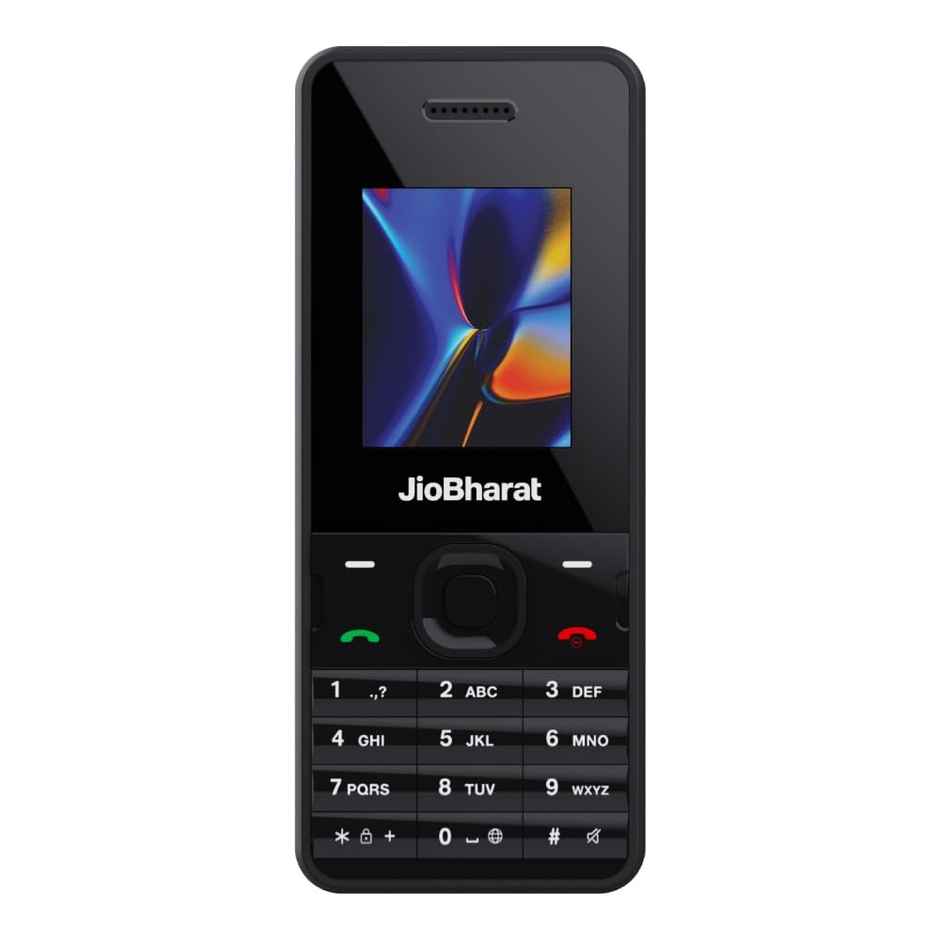 JioBharat V2 4G Phone with JioTV | JioCinema | Digital Camera | Locked for JioNetwork | Black