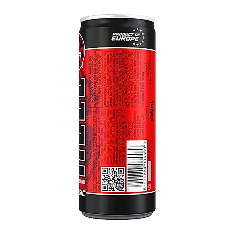 Hell Energy Drink (250ml) & Hell Energy Drink Apple Flavoured Drink (250ml) Combo