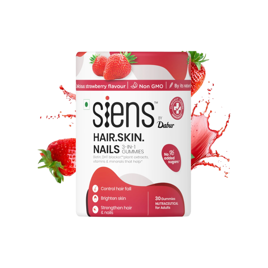 Siens By Dabur Hair, Skin & Nails (3 In 1 Gummies)