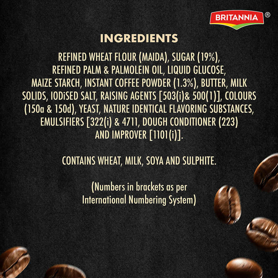 Britannia Biscafe Super Thin Coffee Flavoured Crackers | Combo