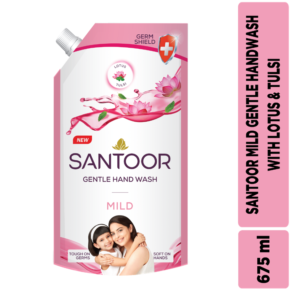 Santoor Handwash Mild