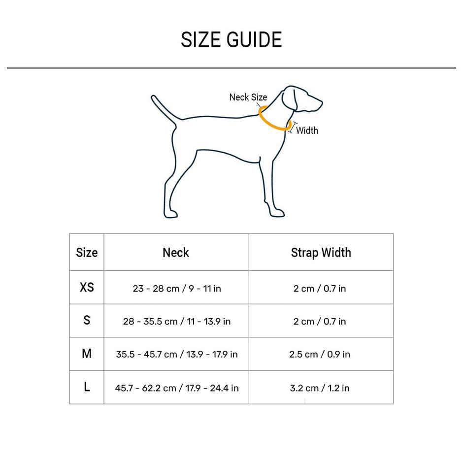 HUFT Basics Collar Blue L