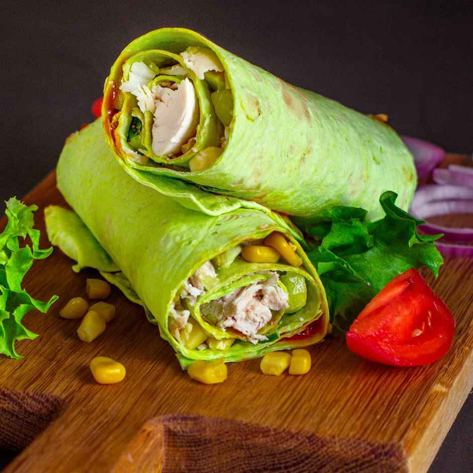 Habanero Spinach Tortilla Wraps